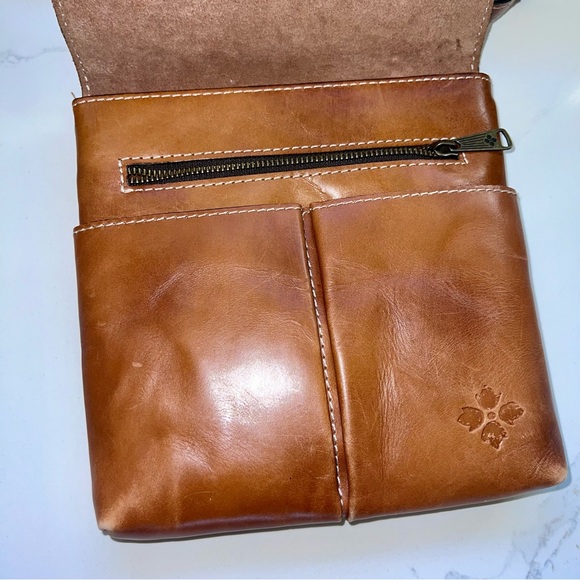 Patricia Nash crossbody Granada brown leather purse - Picture 3 of 9